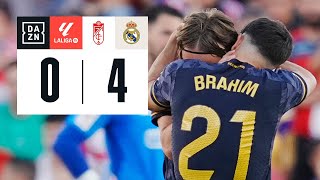 Granada CF vs Real Madrid (0-4) | Resumen y goles | Highlights LALIGA EA SPORTS