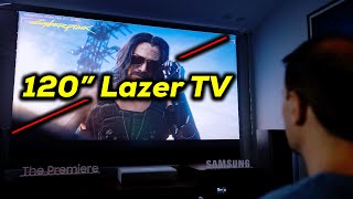 Lazer TV teknolojisi ile tanışın! Samsung Premiere Lazer TV