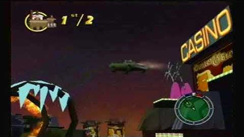 The Simpsons Hit and Run Gamecube: Kang and Kodos Strike Back