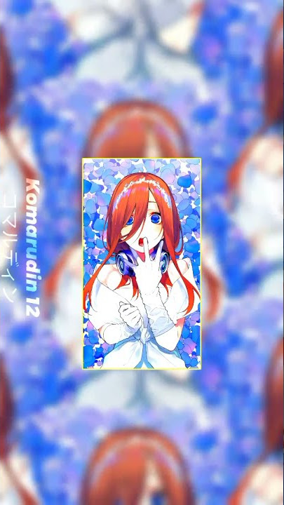 PRESET ALIGHT MOTION TERBARU 💌||DJ OLD CHIKA LOTA🎶🎶||FOTO ANIME NAKANO MIKU✔️
