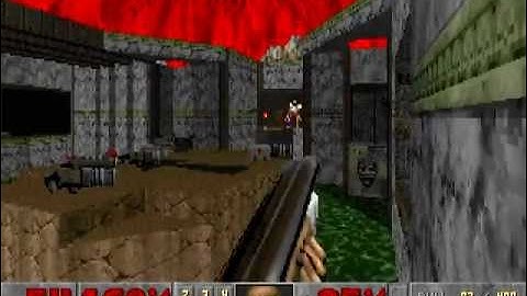 Doom II: Hell on Earth Walkthrough Map 22 - The Catacombs [Ultra-Violence]