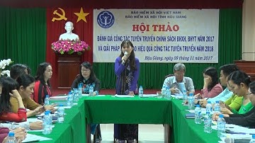 Tin Tức 24h Mới Nhất : Hậu Giang nâng cao hiệu quả công tác tuyên truyền chính sách BHXH, BHYT