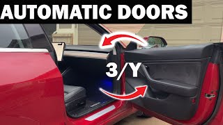 NEW Self Presenting Automatic Power Doors - Tesla Model 3/Y 2022 (MUST HAVE ACCESSORY) screenshot 4