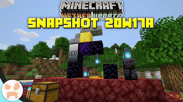 Smithing Table Upgrade, Wall Changes, + Menu Upgrade! | Minecraft 1.16 Nether Update Snapshot 20w17a