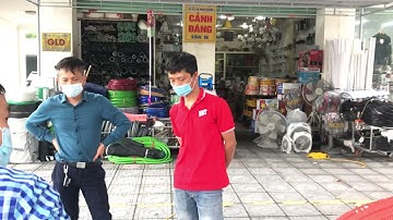Test áp thực tế máy bơm tăng áp từ 24v tại thành phố vinh nghệ an. Video thực tế