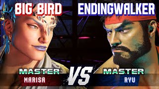 SF6 ▰ BIG BIRD (Marisa) vs ENDINGWALKER (Ryu) ▰ High Level Gameplay