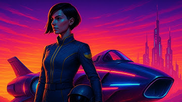 Journey to New Horizons | Ukrainian Neo-Retro Synthwave Voyage by CyberCossack