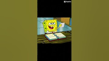Billie Eilish SpongeBob CapCut template 🖕