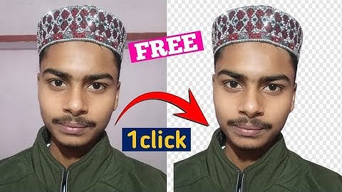 Photo ka background kaise hataye/how to remove photo background in just 2 mins