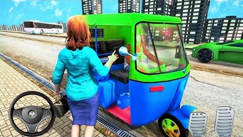 Tuk Tuk Auto Rickshaw Driving #2-Simulator Pesanger Drove Android Gameplay