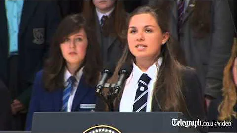 Belfast schoolgirl Hannah Nelson steals show befor...