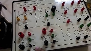 VTU | PE LAB | UJT RELAXATION OSCILLATOR