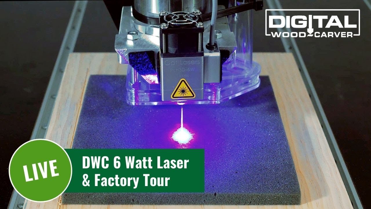 Ultra-HD High-Performance DWC 6-Watt Laser Engraver — Digital