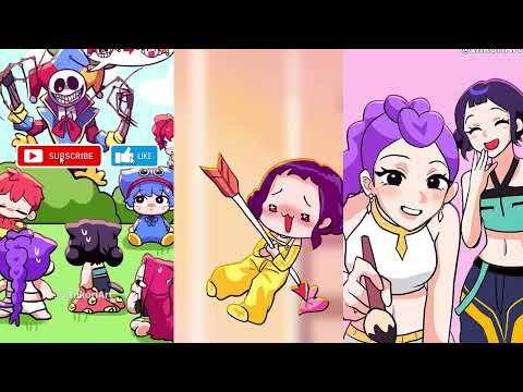 Kpop Demon Hunters x Poppy Playtime Chapter 5 | Jinu & Rumi Lily Lovebraids & Pomni & Prototype