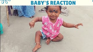 Babys Reaction