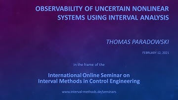 Observability of Uncertain Nonlinear Systems Using Interval Analysis