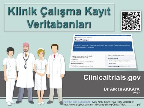 Klinik Çalışma Kayıt Veritabanları ve KullanımıClinicaltrials gov  #clinicaltrials