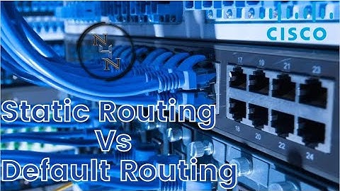 Static Vs Default routing , 2 way of static routing ,  configurations, where to use ,  Lab example.