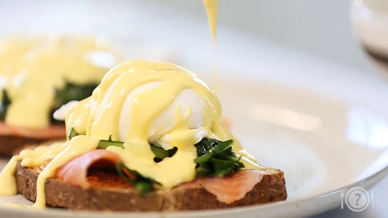 Lox Eggs Benedict Recipe with Dandelion Greens What’s for Dinner