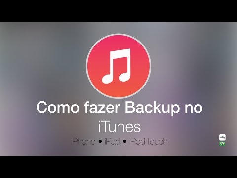 Como fazer Backup do seu iPhone no Itunes (COMO RESTAURAR SEU IPHONE DFU ITUNES LINK NA DESCRIÇÃO)