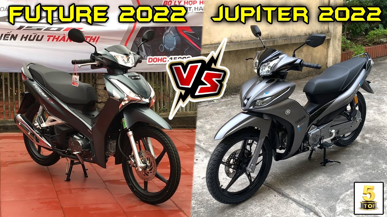 Đoán xem xe máy Honda Future 125 2022 với Yamaha Jupiter 2022 dòng nào  vượt trội