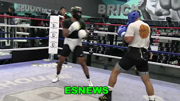 FISTS FLYING! ACTION PACKED SPARRING AT BRICKHOUSE BOXING EsNews Boxing