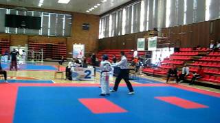 Luďa (Ludvík Cigna) - Taekwon-Do STM závody - matsogi semifinále 20110508