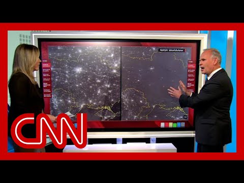 Satellite images show impact of new russian strategy