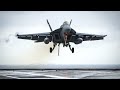 Aircraft Carrier • Flight Operations at Sea, Takeoff and Landing • US Navy Ship