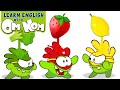 Colorful Superheroes for Kids | Learn Colors with Healthy Food + More Nursery Rhymes by Om Nom