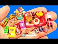 25 fast food diy  pour barbie doll  lays chupa chups mcdonalds kfc pepsi donuts et plus