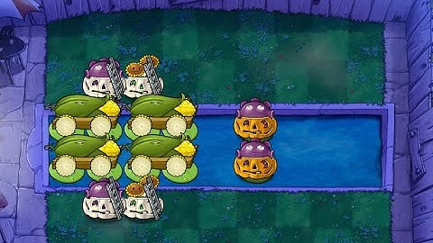 Plants Vs Zombies (Fog Endless) - Minimalist 4 Cobs