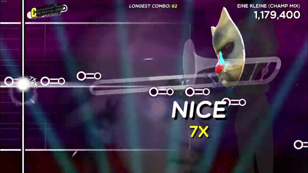 Eine Kleine (champ mix) 2,300,000 Trombone Champ S Rank YouTube