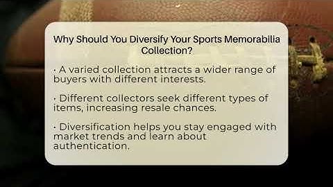 Why Should You Diversify Your Sports Memorabilia Collection? - The Memorabilia Zone