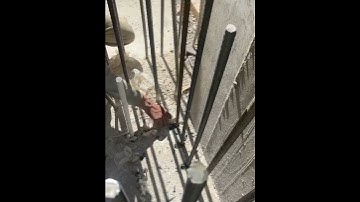 🔩 Rebar Anchoring: Strengthening Concrete Structures! #construction #engineering #technology #shorts