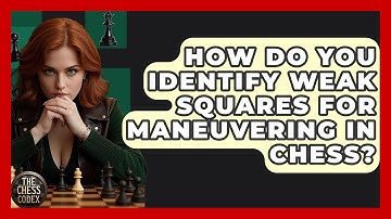 How Do You Identify Weak Squares For Maneuvering In Chess? - The Chess Codex