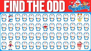 Find the ODD One Out Doraemon Edition 🔔🔔🔔| 33 Easy, Medium, Hard levels