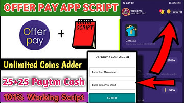Offer Pay App Refer bypass Script | Offer Pay unlimited coins adder | Offer Pay App Payment proof |