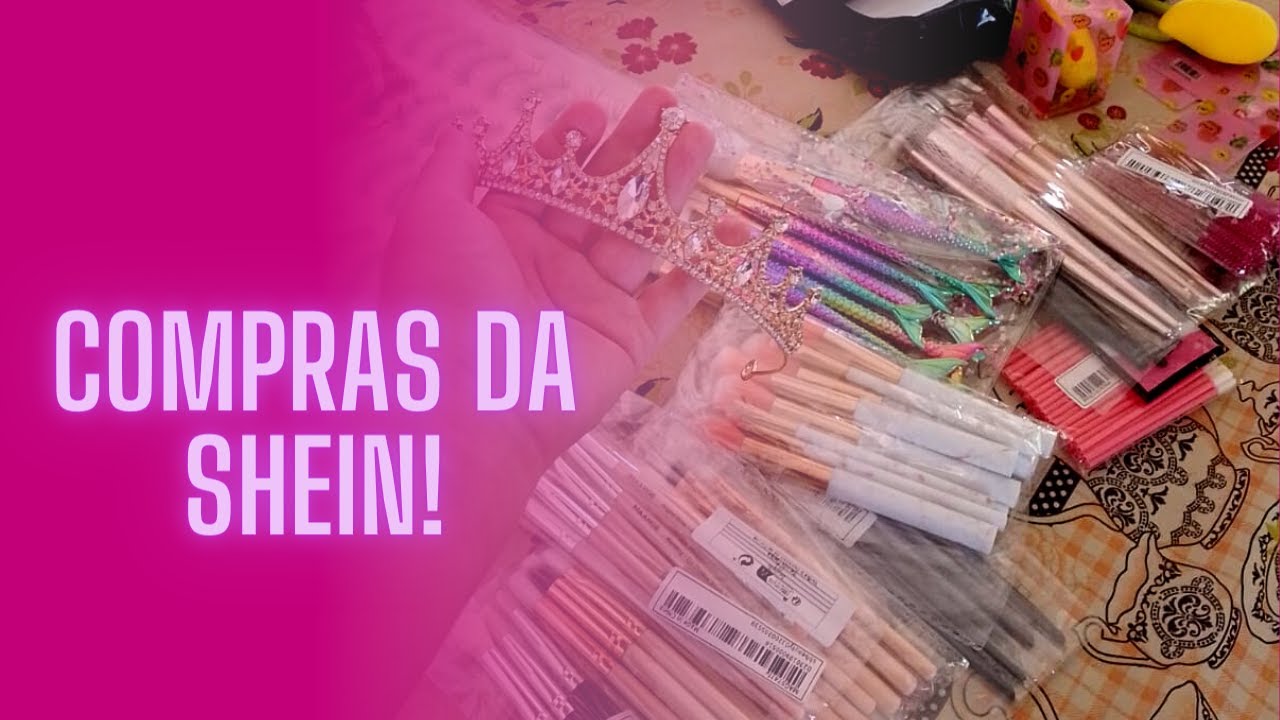 COMPRAS NA SHEIN Maquiagem e acessórios 2023 !🌟