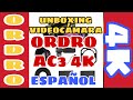 UNBOXING VIDEOCAMARA ORDRO AC3 4K EN ESPAÑOL