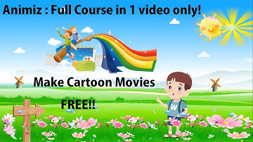 Animiz Animation Maker : Full Course! | From Scratch to Full Animation Movie in 1 video Only!