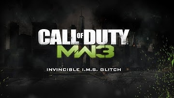 Modern Warfare 3 (MW3) Glitches | *New* - Invincible I.M.S. Glitch Tutorial (Xbox 360 and PS3)