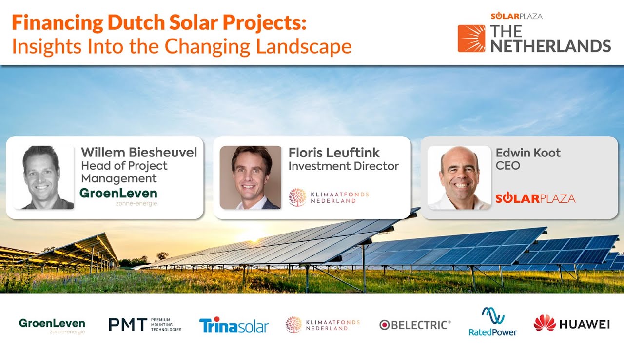 Financing Dutch solar projects: Insights into the changing landscape ...