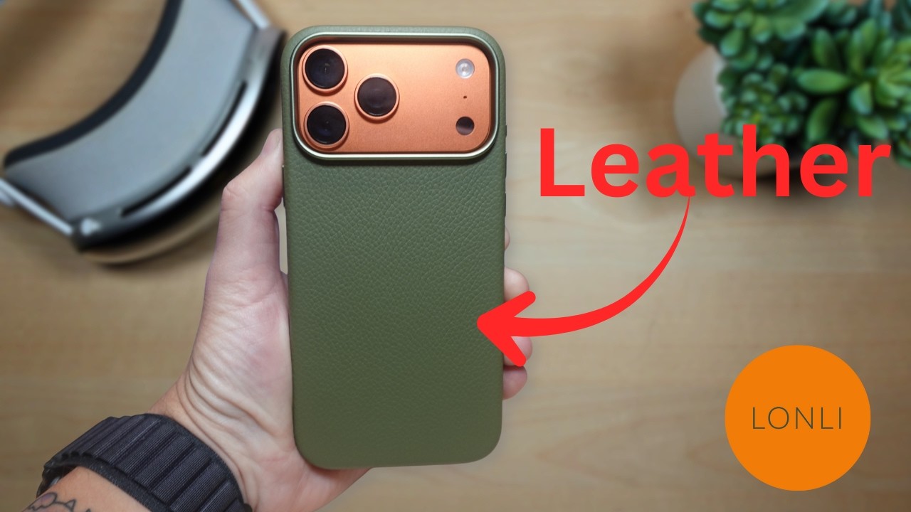 Лучший кожаный чехол для iPhone 17 Pro? LONLI
