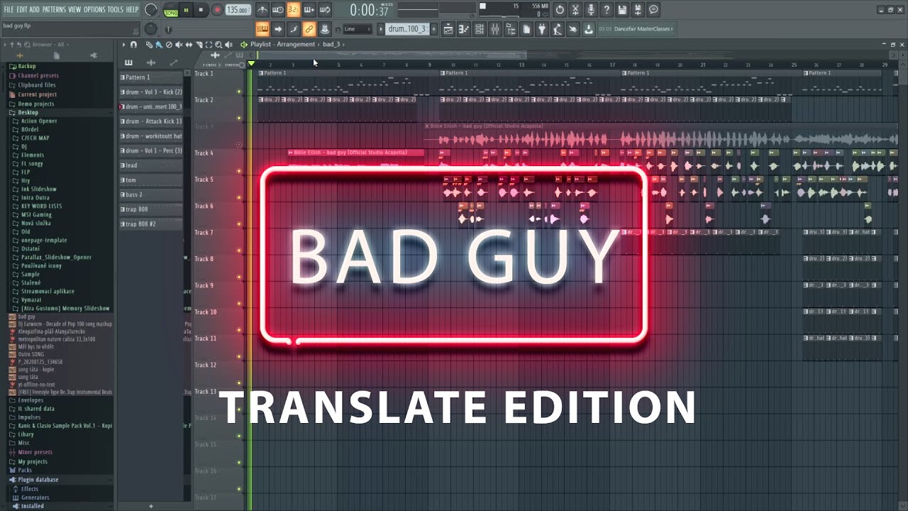 BAD GUY, but on GOOGLE TRANSLATE by Tobrix YouTube