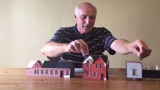 Howard Leader's guide to scratch-building model railway buildings with templates