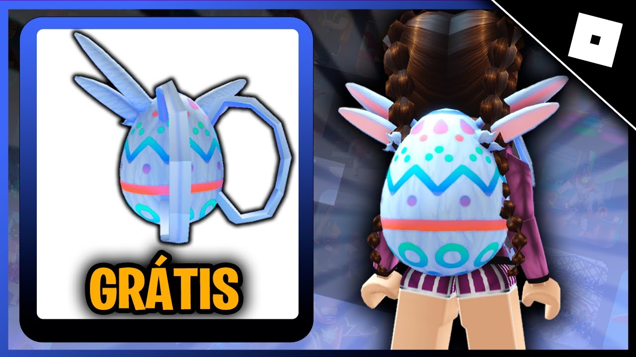 Como pegar mochila de ovo grátis no roblox #robloxitensgratis