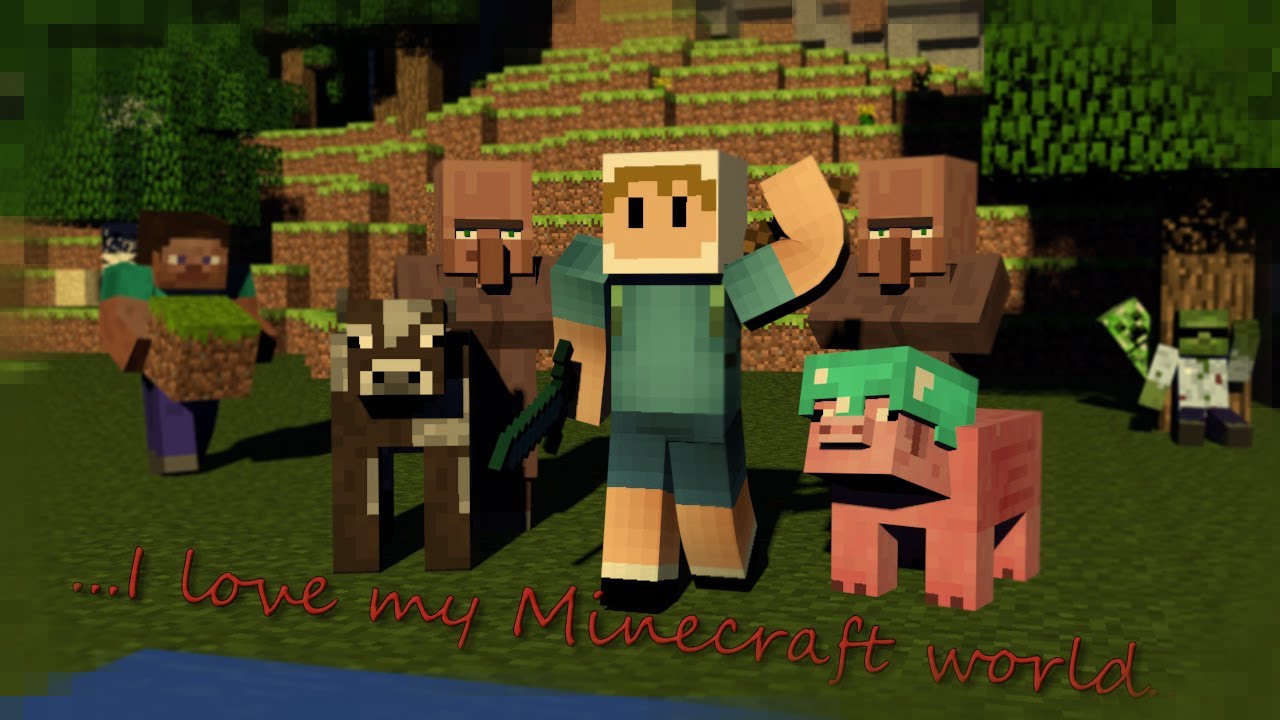 i love my minecraft world download