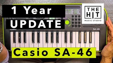 Best Piano For a Beginner - Casio Sa-46 - 1 Year Update Review