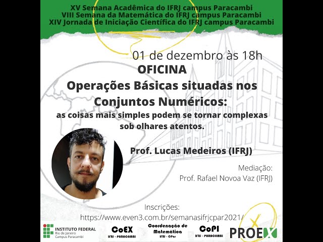 XV Semana Acadêmica - VIII Semana da Matemática - XIV Jornada de